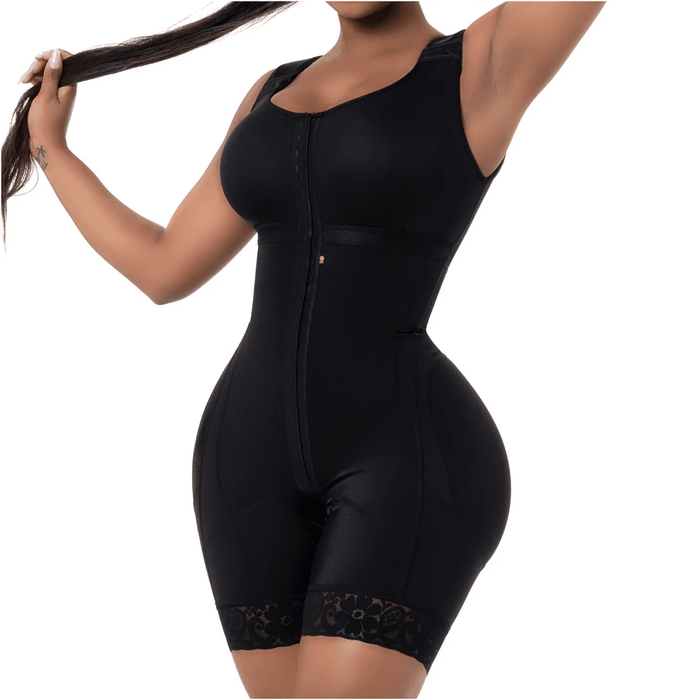 SNATCHED 002411 – Stage 2 Faja with Built - In Bra | Hourglass Shapewear for Post - Op & Everyday Wear - Colombian Shapewear | Siluets
