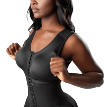 Snatched DC02L1 – Post - Surgery Colombian Faja with Built - In Bra | High Compression Shapewear - Colombian Shapewear | Siluets