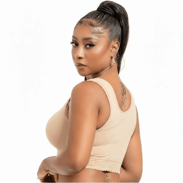 Snatched DC02L4 – Post - Mastectomy Compression Bra | Front Closure - Colombian Shapewear | Siluets