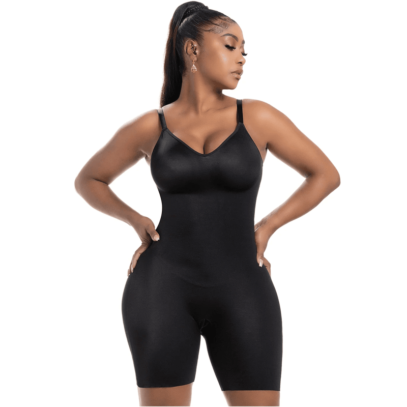 Snatched DQ01L3 – Colombian Bodysuit | Tummy Control & Built - In Bra - Colombian Shapewear | Siluets