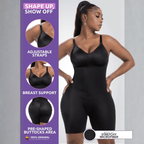 Snatched DQ01L3 – Colombian Bodysuit | Tummy Control & Built - In Bra - Colombian Shapewear | Siluets