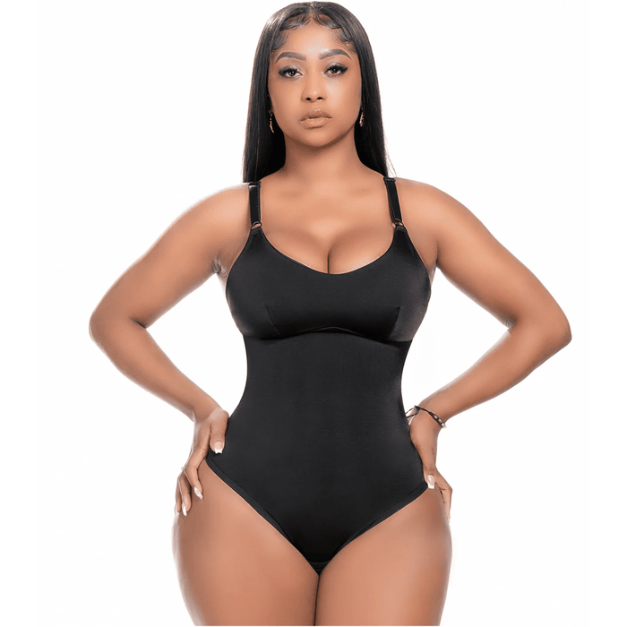 Snatched DQ01L4 – Colombian Thong Bodysuit | Tummy Control Faja - Colombian Shapewear | Siluets