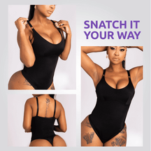 Snatched DQ01L4 – Colombian Thong Bodysuit | Tummy Control Faja - Colombian Shapewear | Siluets