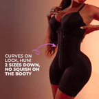 Snatched 002412 – Colombian Full Body Shaper | Tummy Control Faja - Colombian Shapewear | Siluets