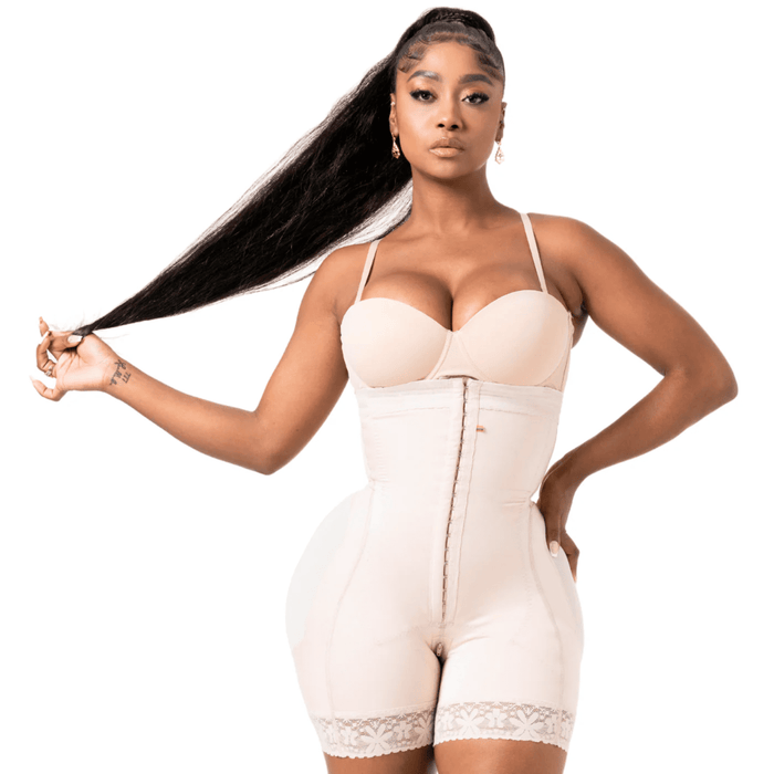 Snatched 002412 – Colombian Full Body Shaper | Tummy Control Faja - Colombian Shapewear | Siluets