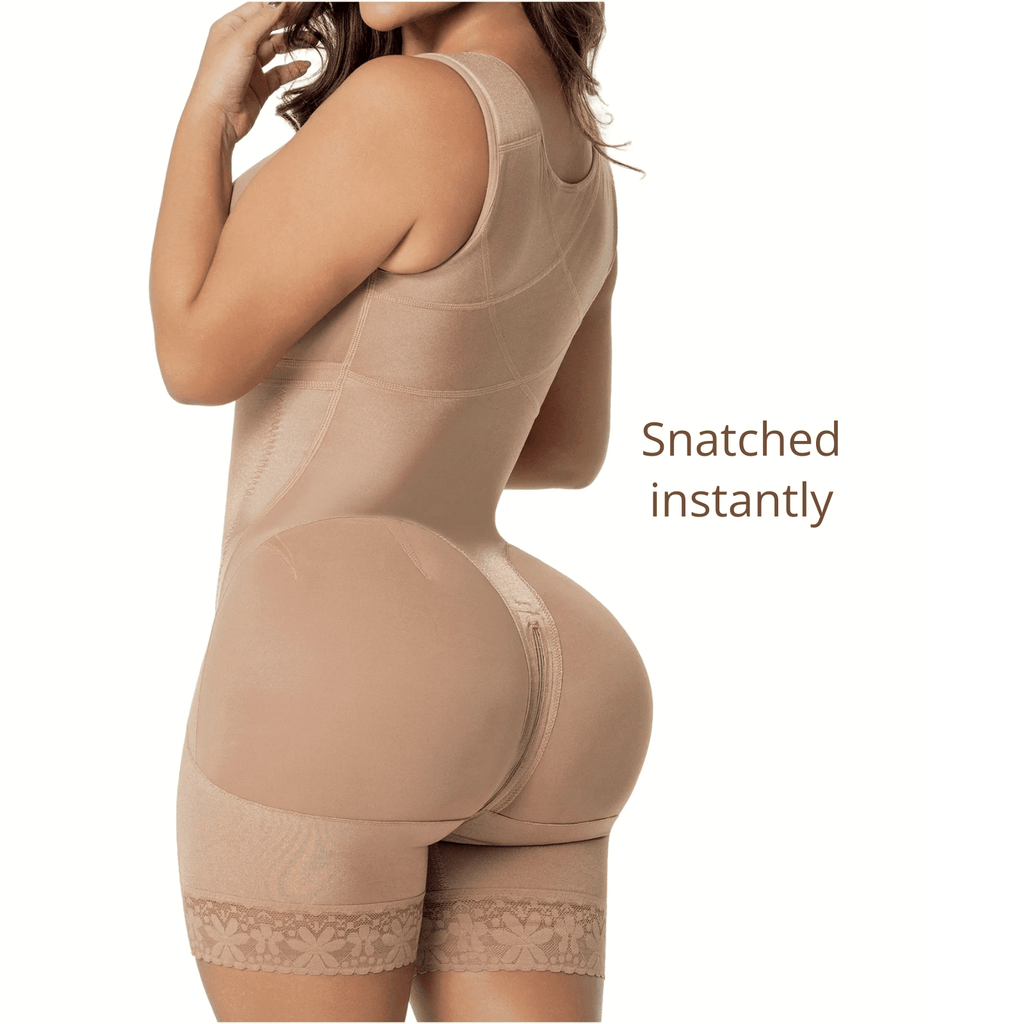 SNATCHED 002411 – Stage 2 Faja with Built - In Bra | Hourglass Shapewear for Post - Op & Everyday Wear - Colombian Shapewear | Siluets