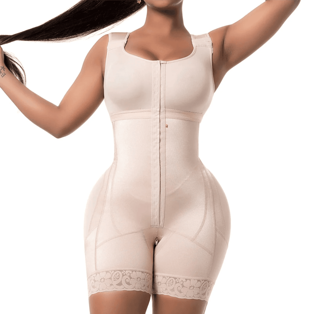 SNATCHED 002411 – Stage 2 Faja with Built - In Bra | Hourglass Shapewear for Post - Op & Everyday Wear - Colombian Shapewear | Siluets