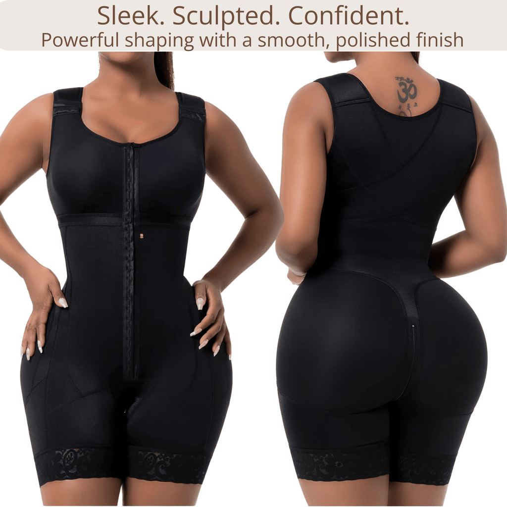 SNATCHED 002411 – Stage 2 Faja with Built - In Bra | Hourglass Shapewear for Post - Op & Everyday Wear - Colombian Shapewear | Siluets