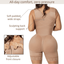 SNATCHED 002411 – Stage 2 Faja with Built - In Bra | Hourglass Shapewear for Post - Op & Everyday Wear - Colombian Shapewear | Siluets