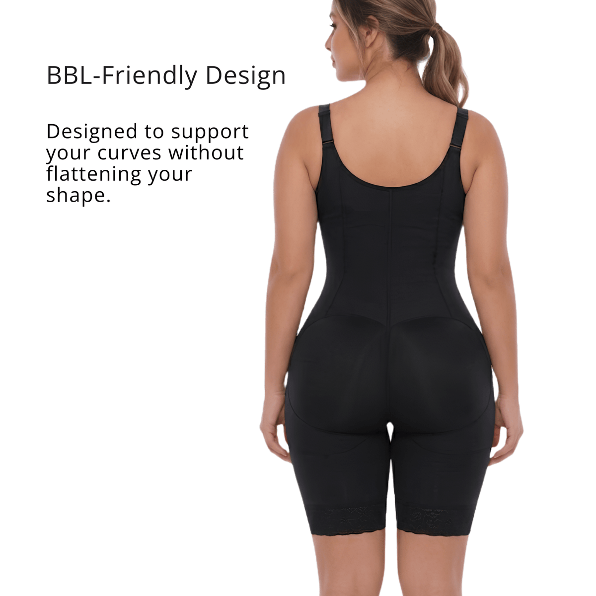 Stage 1 Post - Surgery Faja | Open Bust BBL, Lipo & Tummy Tuck Compression Garment | 70182TJ - Colombian Shapewear | Siluets