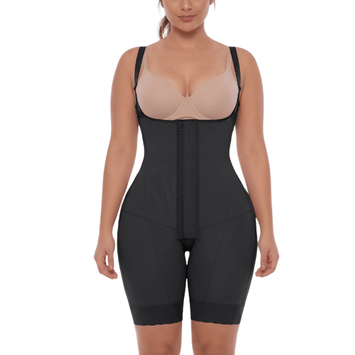 Stage 1 Post - Surgery Faja | Open Bust BBL, Lipo & Tummy Tuck Compression Garment | 70182TJ - Colombian Shapewear | Siluets