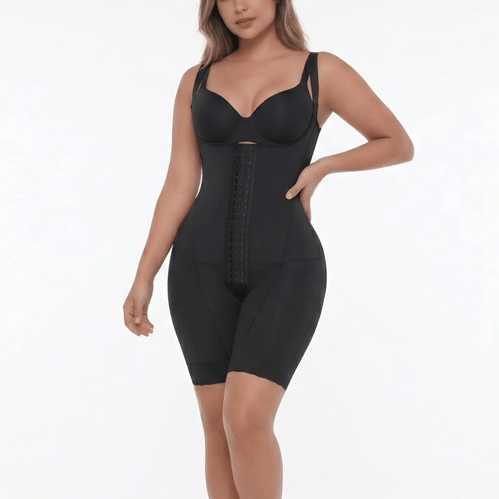 Stage 1 Post - Surgery Faja | Open Bust BBL, Lipo & Tummy Tuck Compression Garment | 70182TJ - Colombian Shapewear | Siluets