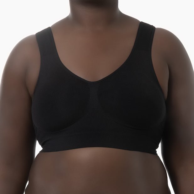 Farmacell Women’s Shapewear Bra with Wide Shoulder Straps | Italian Seamless Support - Colombian Shapewear | Siluets