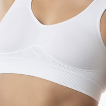 Farmacell Women’s Shapewear Bra with Wide Shoulder Straps | Italian Seamless Support - Colombian Shapewear | Siluets