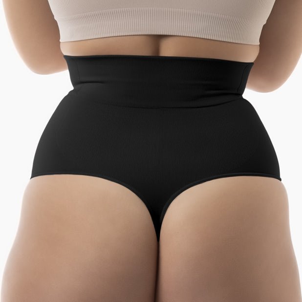 Farmacell Women’s High - Waist Shaping Thong | Italian Seamless Compression - Colombian Shapewear | Siluets