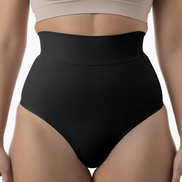 Farmacell Women’s High - Waist Shaping Thong | Italian Seamless Compression - Colombian Shapewear | Siluets