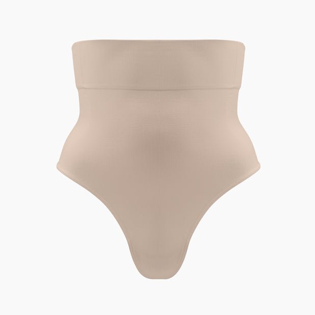 Farmacell Women’s High - Waist Shaping Thong | Italian Seamless Compression - Colombian Shapewear | Siluets