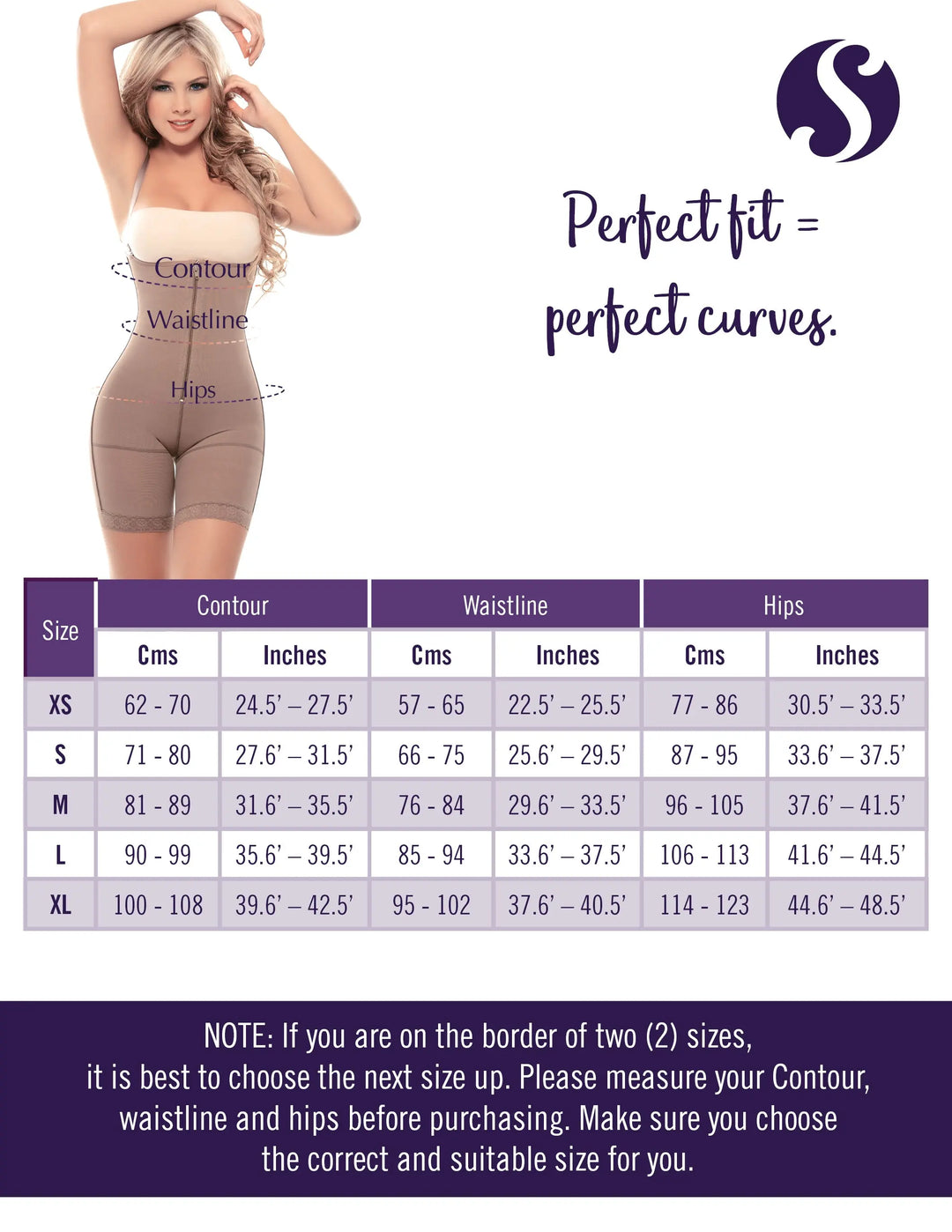 Siluet 1014 Postsurgical Slimming Braless Mid-Thigh Body Shaper Siluets