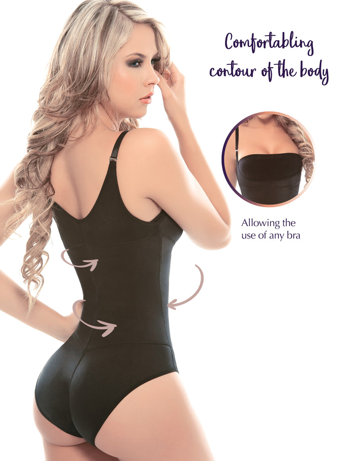 Siluet 1107P Thermal latex shaper panty style without zipper Siluets