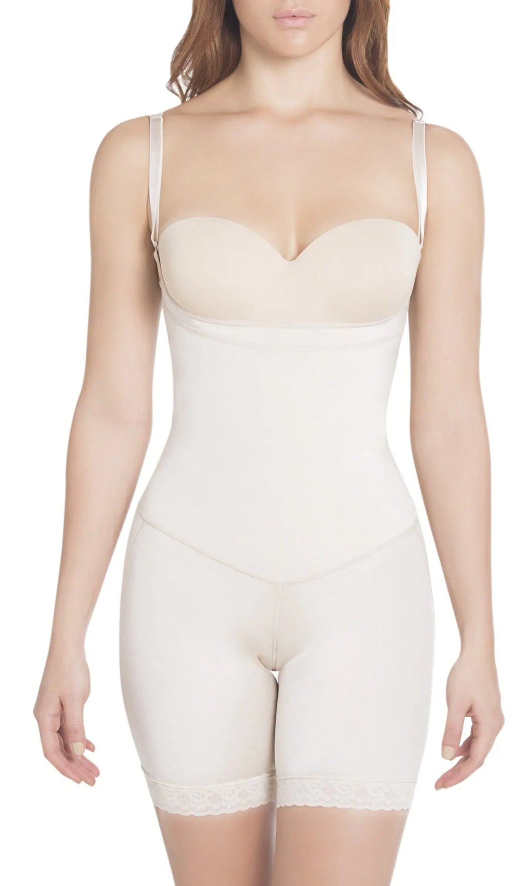 Siluet 1108 Thermal latex shaper Mid-Thigh style without zipper Siluets