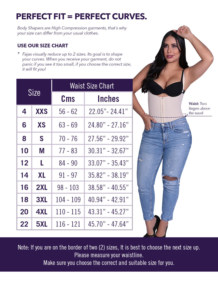 Siluet F30 / F31 / F32 Latex Waist Trainer Siluets