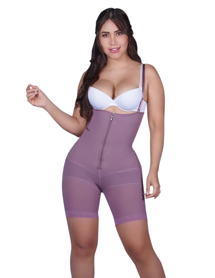 Siluet PL1 Postpartum Mid-Thigh Full Body Shaper with abdominal reinforcement Siluets