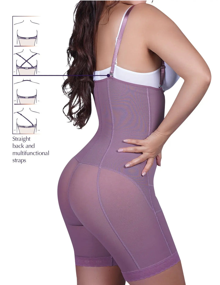 Siluet PL1 Postpartum Mid-Thigh Full Body Shaper with abdominal reinforcement Siluets