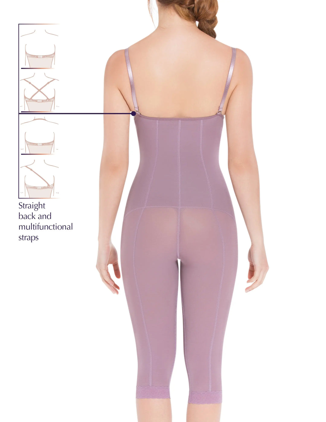 Siluet PS2 Postpartum High Compression Long Leg Full Body Shaper Siluets