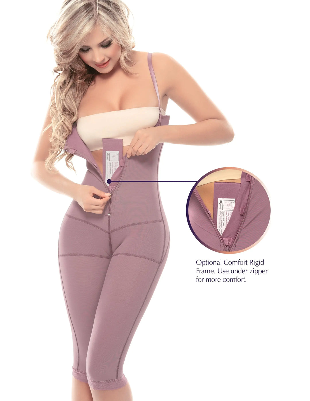 Siluet PS2 Postpartum High Compression Long Leg Full Body Shaper Siluets