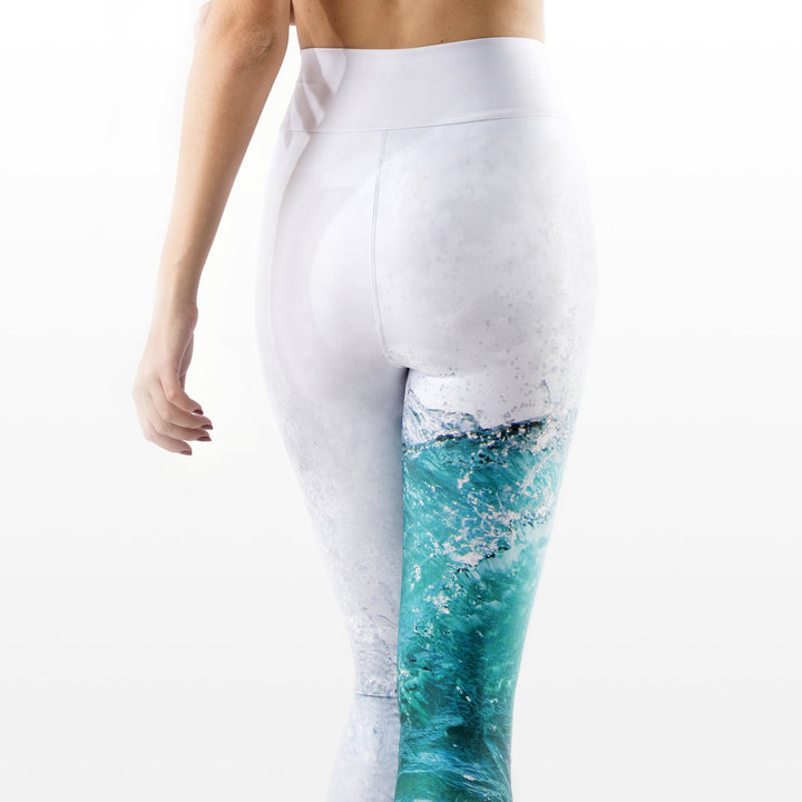 WAP Water Action 1 - ArtFlow Leggings: Wearable Masterpieces for Water Sports and Yoga