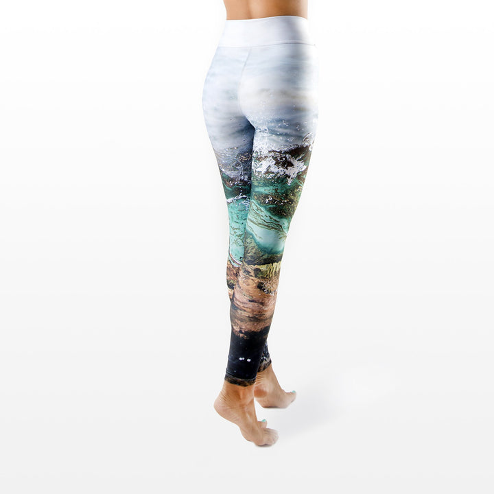 WAP Water Action 2 - ArtFlow Leggings: Wearable Masterpieces for Water Sports and Yoga